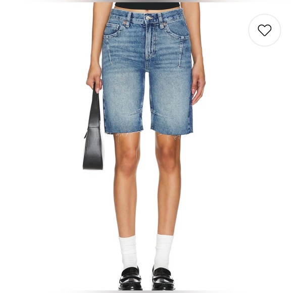 BNWT Free People Ghost Town High Rise Long Shorts β Size 26 - Picture 4 of 16